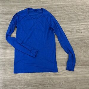 Blue Long Sleeve Shirt